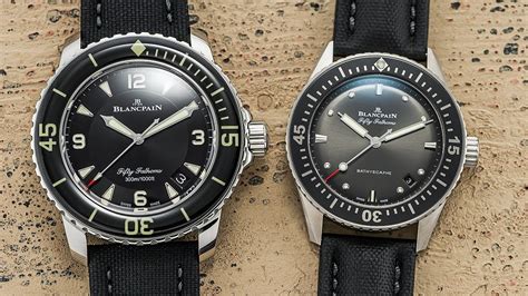 fifty fathoms vs blancpain